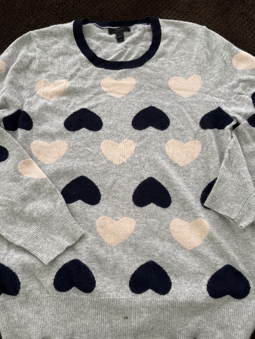 J Crew “Heartbreaker” Sweater